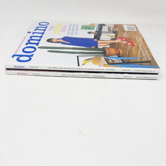 Domino Magazine Bundle Spring 2017 'The Color Issue' & Fall 2017 'The Style Issu - Picture 10 of 11